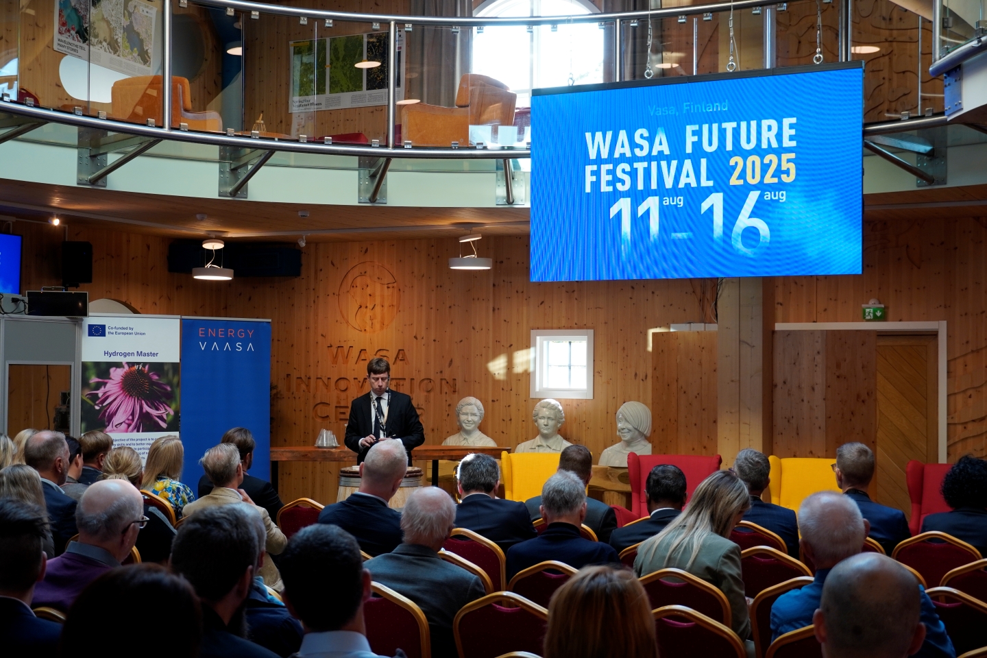 Ministerin puheenvuoro Wasa Future Festival 2025. Tuottavuus.